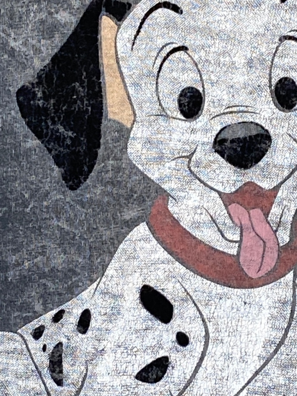 Disney 2011 D23 Expo Shirt Sz L 101 Dalmatians Unisex Shirt Gray Short Sleeve - Picture 3 of 15